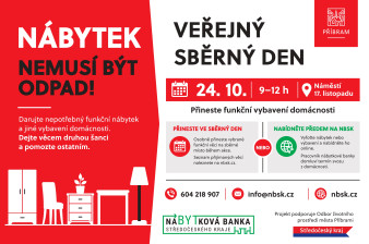 Nábytková banka dorazí do Příbrami