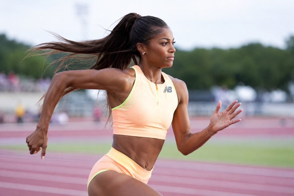 Gabby Thomas září a Tate Taylor přepsal historii sprintu