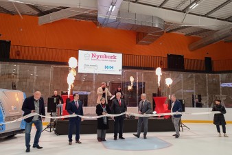 Nymburk má nový zimní stadion