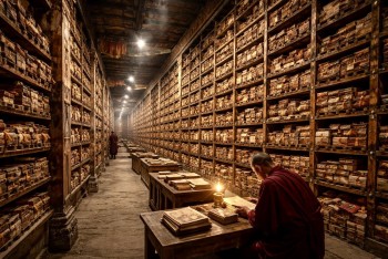 Tibetská knihovna: 84 000 rukopisů a mýty kolem nich