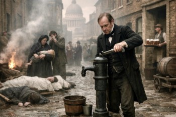 Rukojeť pumpy zachránila Londýn před epidemií cholery